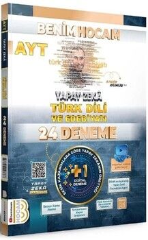 Benim Hocam Yayınları AYT Türk Dili ve Edebiyatı Yapay Zeka 24 Deneme