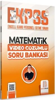 Benim Hocam Yayınları 2024 EKPSS Matematik Tamamı Çözümlü Soru Bankası