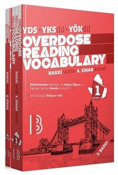 Benim Hocam YDS YKSDİL YÖKDİL Overdose Reading Vocabulary Set