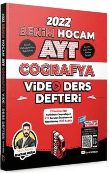 Benim Hocam 2022 AYT Coğrafya Video Ders Defteri