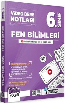 Benim Hocam 6. Sınıf Fen Bilimleri Video Ders Notları