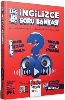 Benim Hocam 8. Sınıf LGS İngilizce SES Tamamı Video Çözümlü Soru Bankası