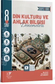 Beyin Takımı Yayınları 8. Sınıf LGS Din Kültürü ve Ahlak Bilgisi Superıor 15 li Deneme
