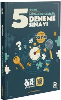 Bigelio Yayıncılık 2026 MEB AGS Eğitim Bilimleri Fasikül 5 Deneme