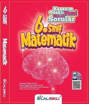 Bilal Işıklı Yayınları 6. Sınıf Matematik Kazanım Odaklı Soru Bankası