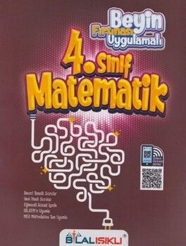 Bilal Işıklı Yayınları 4. Sınıf Matematik Beyin Fırtınası Uygulamalı Soru Bankası