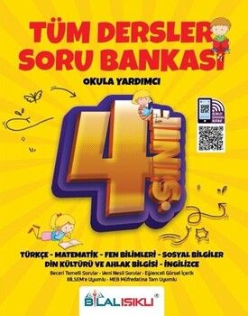 Bilal Işıklı Yayınları 4. Sınıf Tüm Dersler Soru Bankası