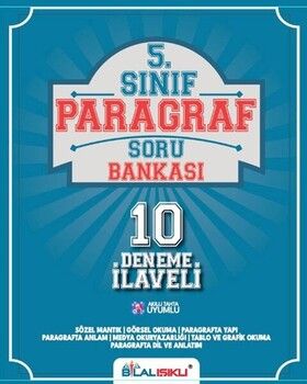Bilal Işıklı Yayınları 5. Sınıf Paragraf Soru Bankası