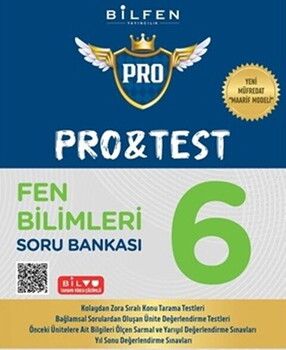 Bilfen Yayıncılık 6. Sınıf Fen Bilimleri ProTest Soru Bankası