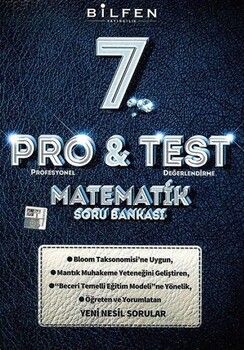 Bilfen Yayıncılık 7. Sınıf Matematik ProTest Soru Bankası