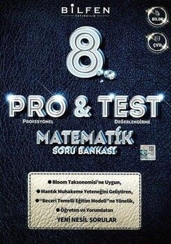 Bilfen Yayıncılık 8. Sınıf Matematik ProTest Soru Bankası