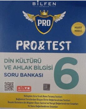 Bilfen Yayıncılık 6. Sınıf Din Kültürü ve Ahlak Bilgisi ProTest Soru Bankası
