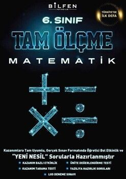 Bilfen Yayıncılık 7. Sınıf Matematik Tam Ölçme Soru Bankası