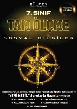 Bilfen Yayıncılık 7. Sınıf Sosyal Bilgiler Tam Ölçme Soru Bankası