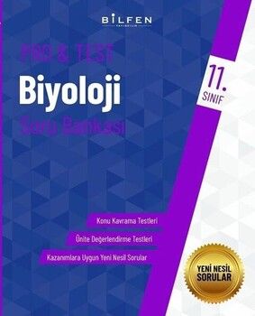 Bilfen Yayıncılık 11. Sınıf Biyoloji ProTest Soru Bankası