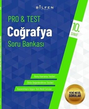 Bilfen Yayıncılık 11. Sınıf Coğrafya ProTest Soru Bankası