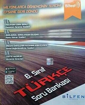 Bilfen Yayıncılık 6. Sınıf Türkçe Biltest  Soru Bankası