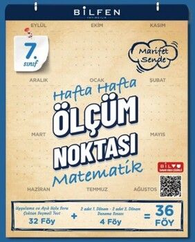 Bilfen Yayıncılık 7. Sınıf Matematik Ölçüm Noktası
