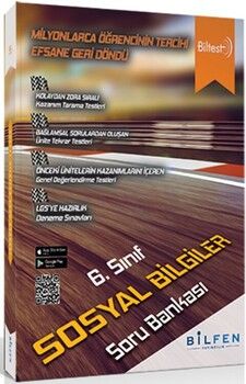Bilfen Yayıncılık 6. Sınıf Sosyal Bilgiler Biltest Soru Bankası