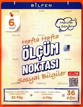Bilfen Yayıncılık 6. Sınıf Sosyal Bilgiler Ölçüm Noktası