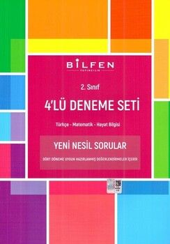 Bilfen Yayıncılık 2. Sınıf 4 lü Deneme Seti