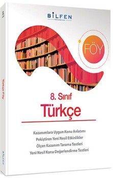 Bilfen Yayıncılık 8. Sınıf Türkçe Föy