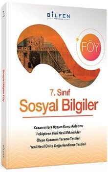 Bilfen Yayıncılık 7. Sınıf Sosyal Bilgiler Öğrenim Föyleri