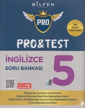 Bilfen Yayıncılık 5. Sınıf İngilizce Protest Soru Bankası
