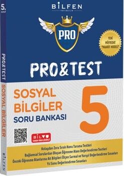 Bilfen Yayıncılık 5. Sınıf Sosyal Bilgiler Protest Soru Bankası