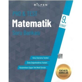 Bilfen Yayınları 9. Sınıf Protest Matematik Soru Bankası