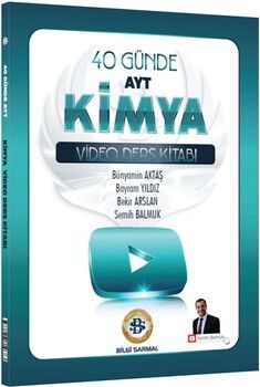 Bilgi Sarmal AYT Kimya 40 Günde Video Ders Kitabı