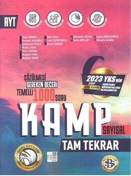 Bilgi Sarmal AYT Sayısal Kamp Tam Tekrar Özel Baskı