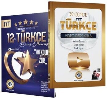 Bilgi Sarmal TYT Türkçe Video Ders Kitabı ve Deneme Seti