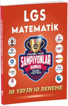 Bilimyolu Yayıncılık LGS Matematik Şampiyonlar Karması 10 Yayın 10 Deneme