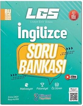 Bilinçsel Yayınları 8. Sınıf LGS İngilizce Soru Bankası
