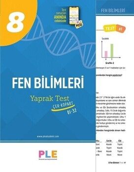 Birey PLE 8. Sınıf LGS Fen Bilimleri Yaprak Test