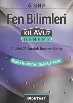 Bloktest Yayınları 6. Sınıf Fen Bilimleri Kılavuz Deneme