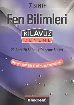 Bloktest Yayınları 7. Sınıf Fen Bilimleri Kılavuz Deneme