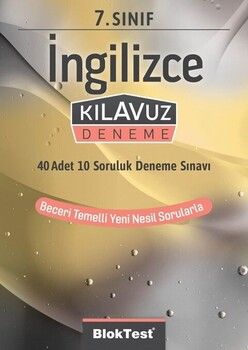 Bloktest Yayınları 7. Sınıf İngilizce Kılavuz Deneme
