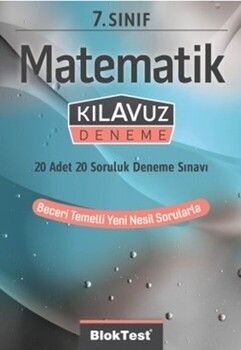 Bloktest Yayınları 7. Sınıf Matematik Kılavuz Deneme