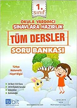 Bulut Eğitim ve Kültür Yayınları 1. Sınıf Tüm Dersler Soru Bankası