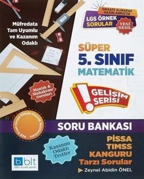 Bulut Eğitim ve Kültür Yayınları 5. Sınıf Matematik Süper Gelişim Serisi Soru Bankası