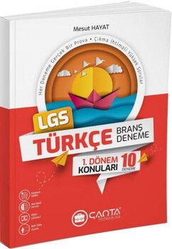 Çanta Yayınları 8. Sınıf LGS Türkçe Branş Deneme 1. Dönem Konuları