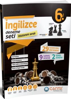 Çanta Yayınları 6. Sınıf İngilizce Kazanım Sıralı Deneme Seti