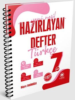 Çanta Yayınları 7. Sınıf Türkçe Hazırlayan Defter