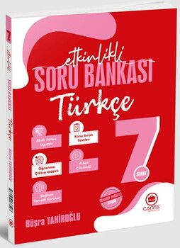 Çanta Yayınları 7. Sınıf Türkçe Etkinlikli Soru Bankası