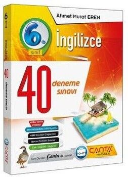Çanta Yayınları 6. Sınıf İngilizce 40 Branş Denemesi