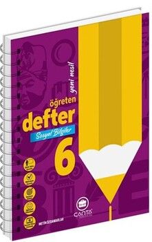 Çanta Yayınları 6. Sınıf Sosyal Bilgiler Okula Yardımcı Öğreten Defter
