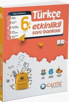 Çanta Yayınları 6. Sınıf Türkçe Etkinlikli Soru Bankası