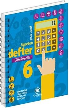 Çanta Yayınları 6. Sınıf Matematik Okula Yardımcı Öğreten Defter